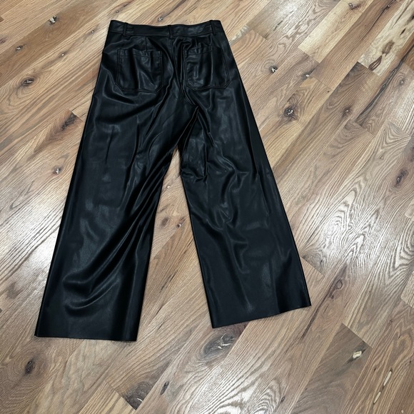 Zara cropped leather pants - Picture 1 of 5